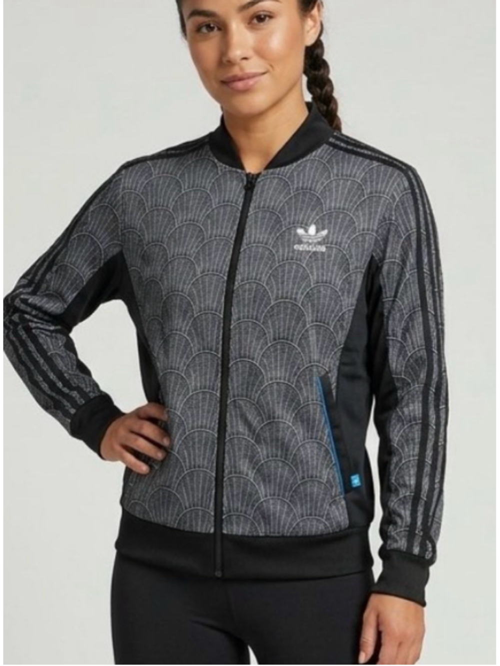 adidas Originals Shell Scallop Fan Firebird Superstar Track woman’s Jacket 2030